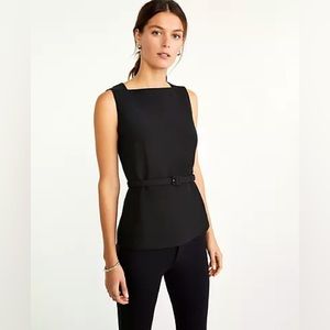 The Belted Shell in Doubleweave